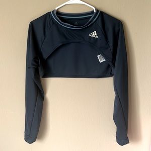 NWOT Adidas top arm cover workout shrug